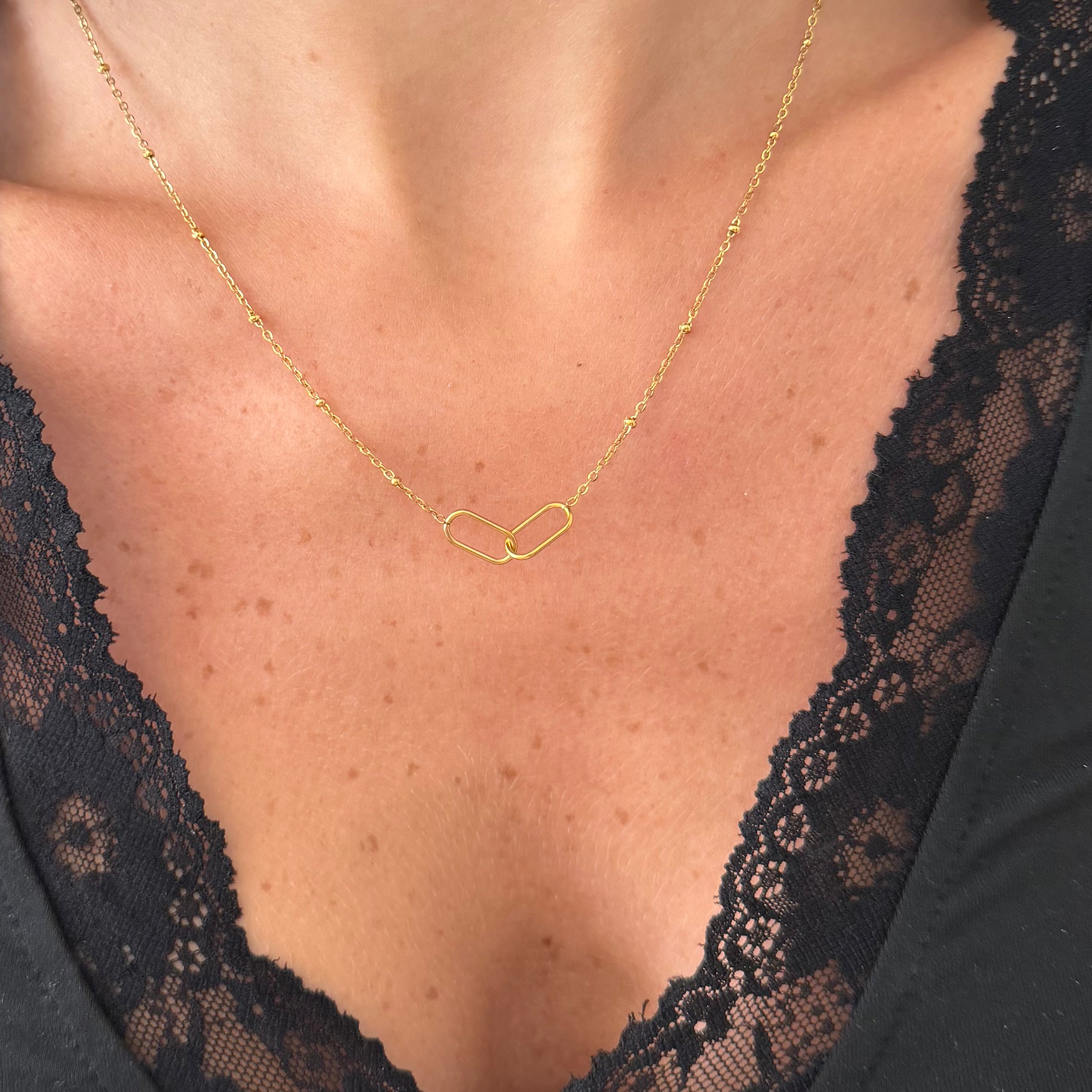 Connected Hearts Necklace - Vantage Jewelry