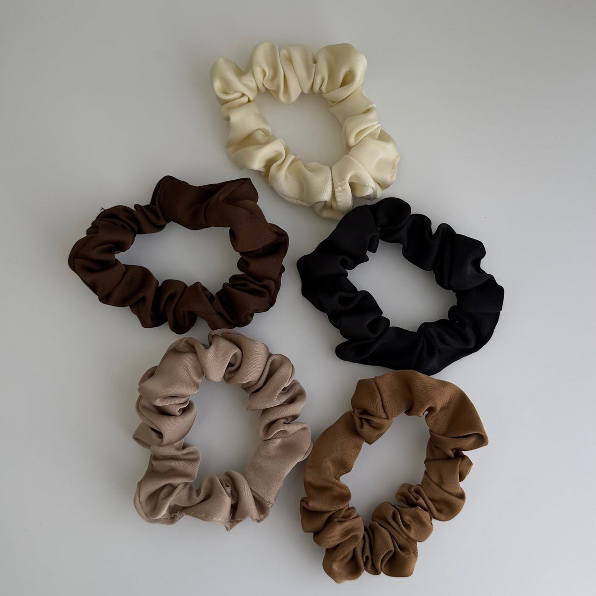 Scrunchie Set - 5-Pack - EVRYJEWELS