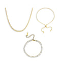 Icy Tennis Necklace & Bracelet Bundle - Vantage Jewelry