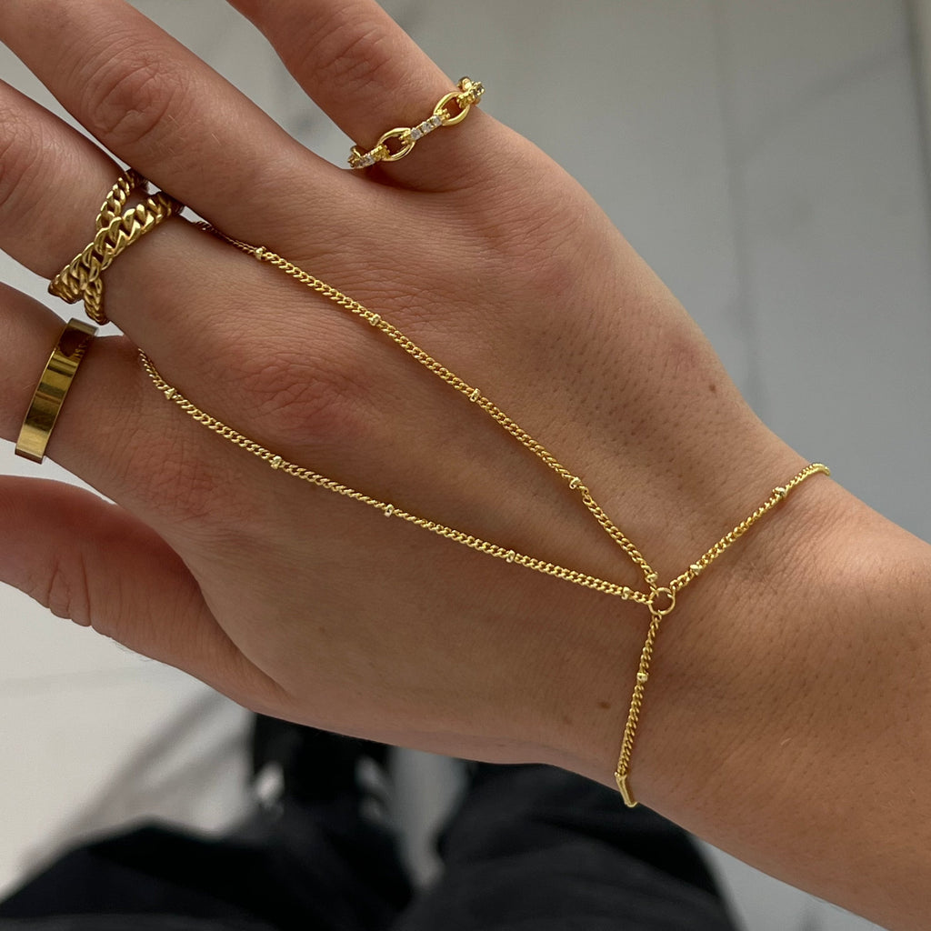 Isla Hand Chain - Vantage Jewelry