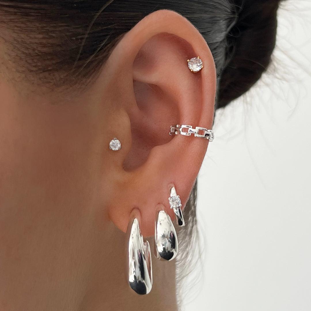 Kendall Hoops - Vantage Jewelry