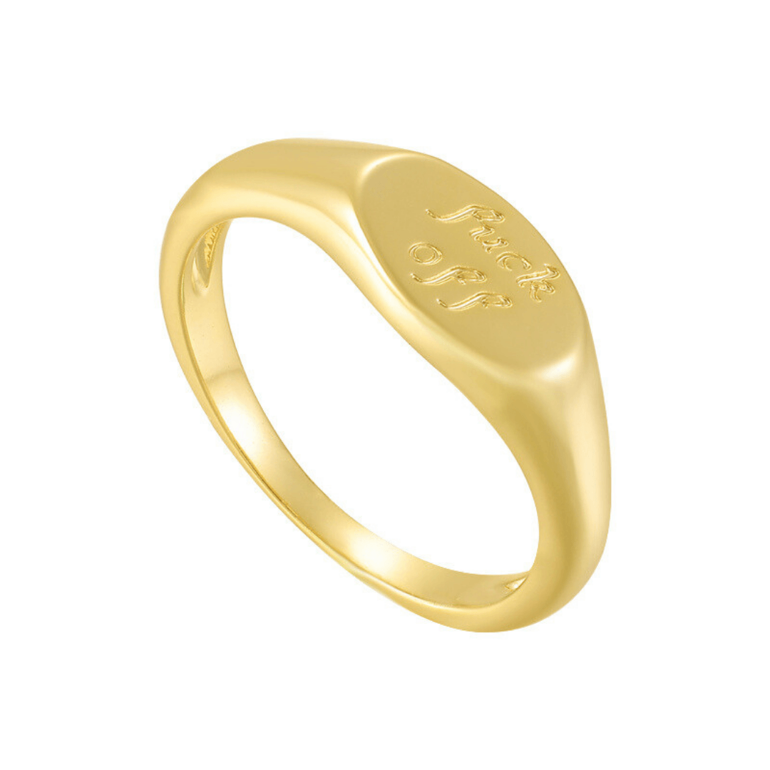Leave Me Alone Ring - Vantage Jewelry