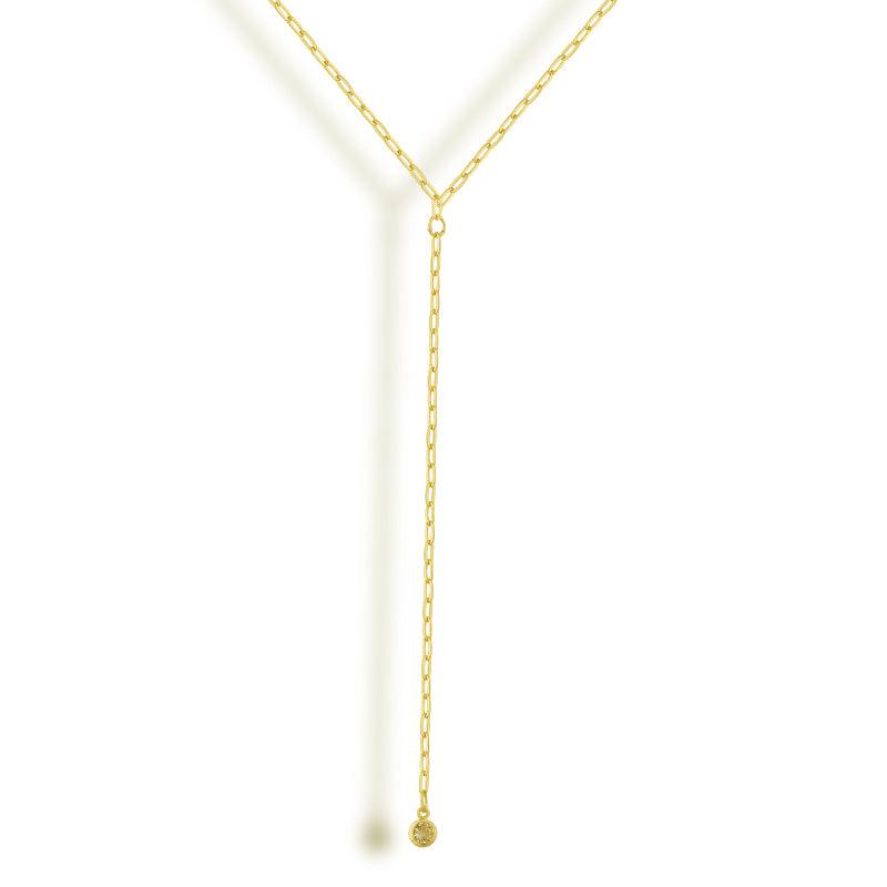 Let's Link Lariat Necklace - Vantage Jewelry
