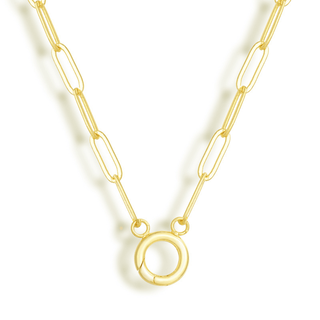 Linked Together Charm Necklace - Vantage Jewelry