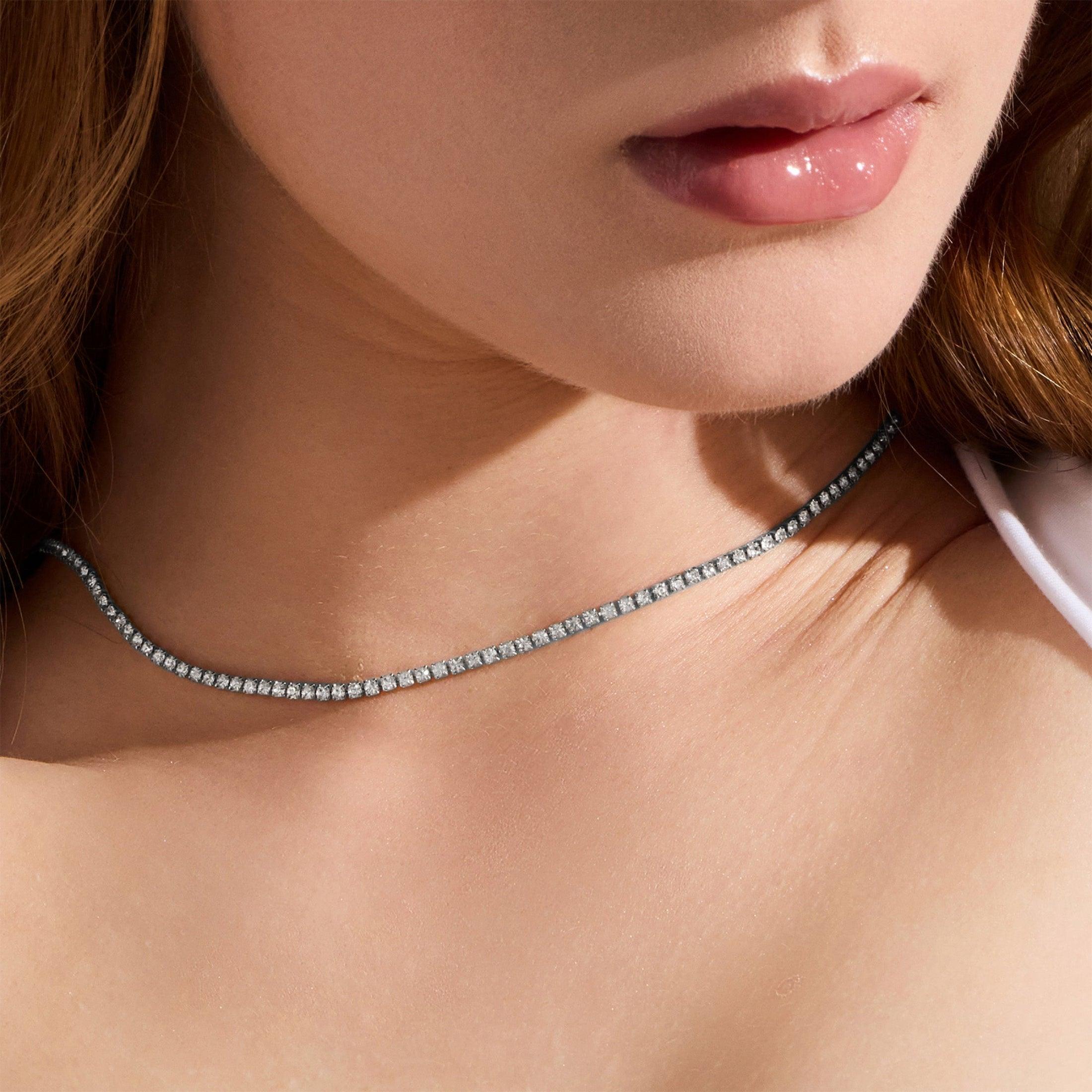 Icy Tennis Necklace