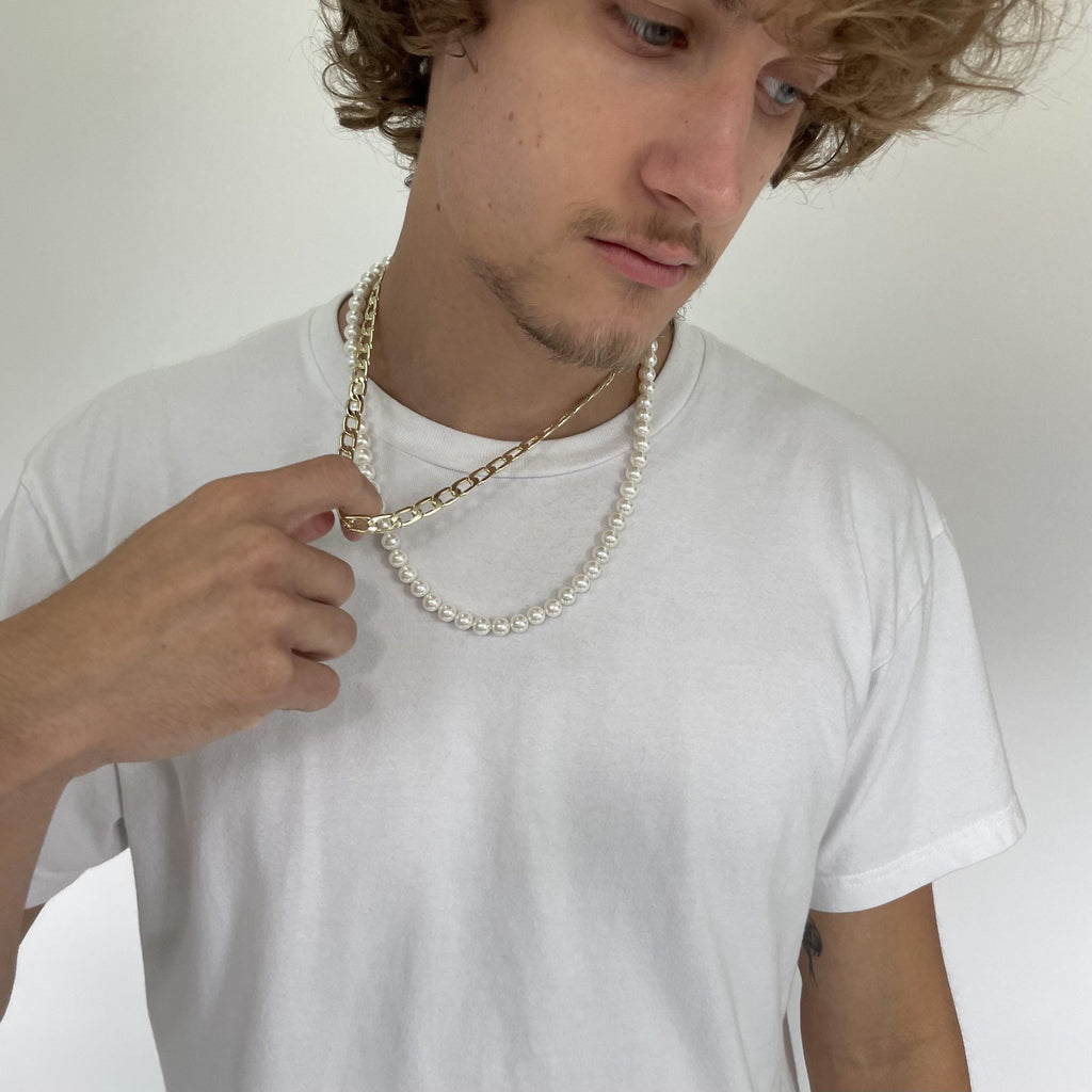 Lover Boy Pearl Necklace