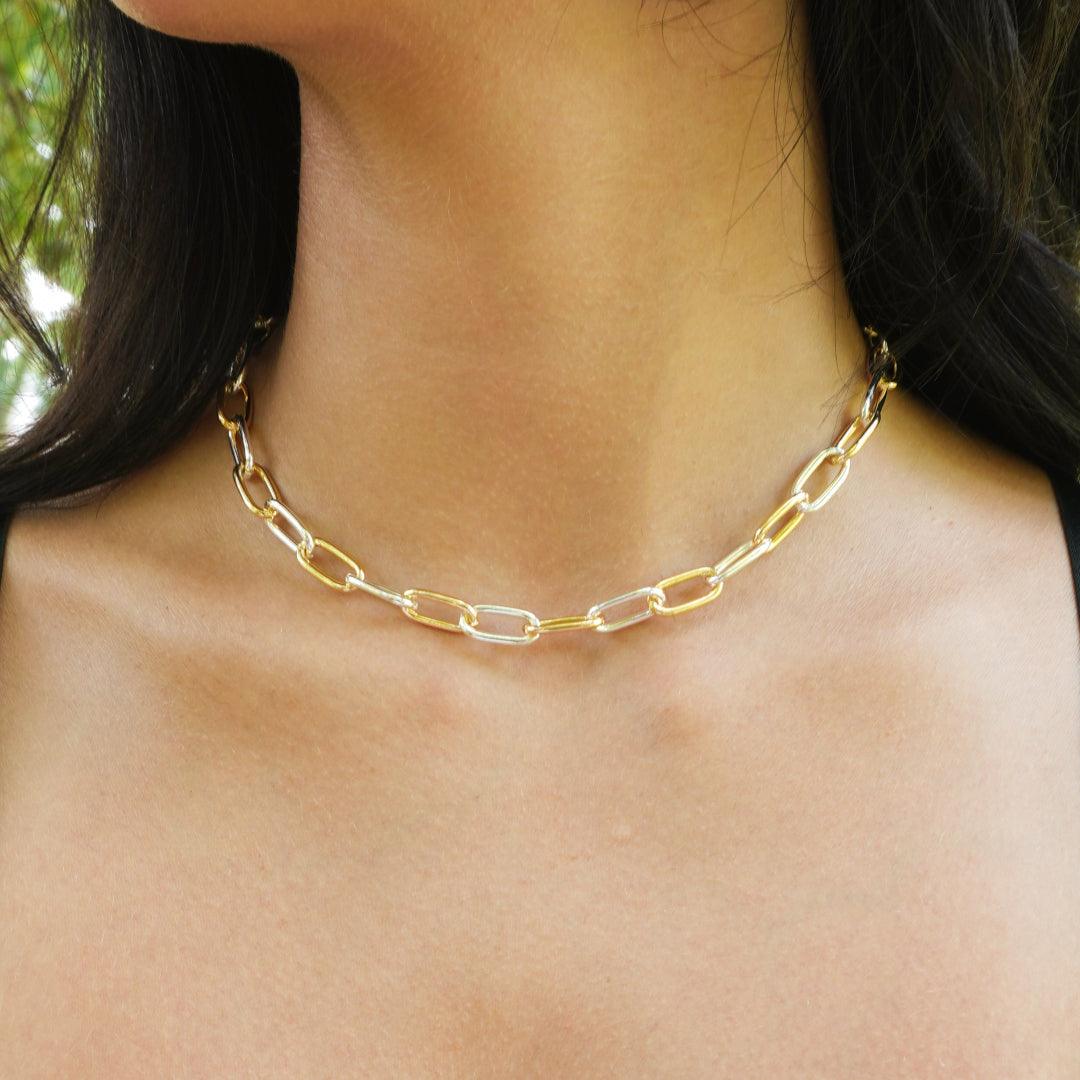 Luxe Link Necklace - Vantage Jewelry