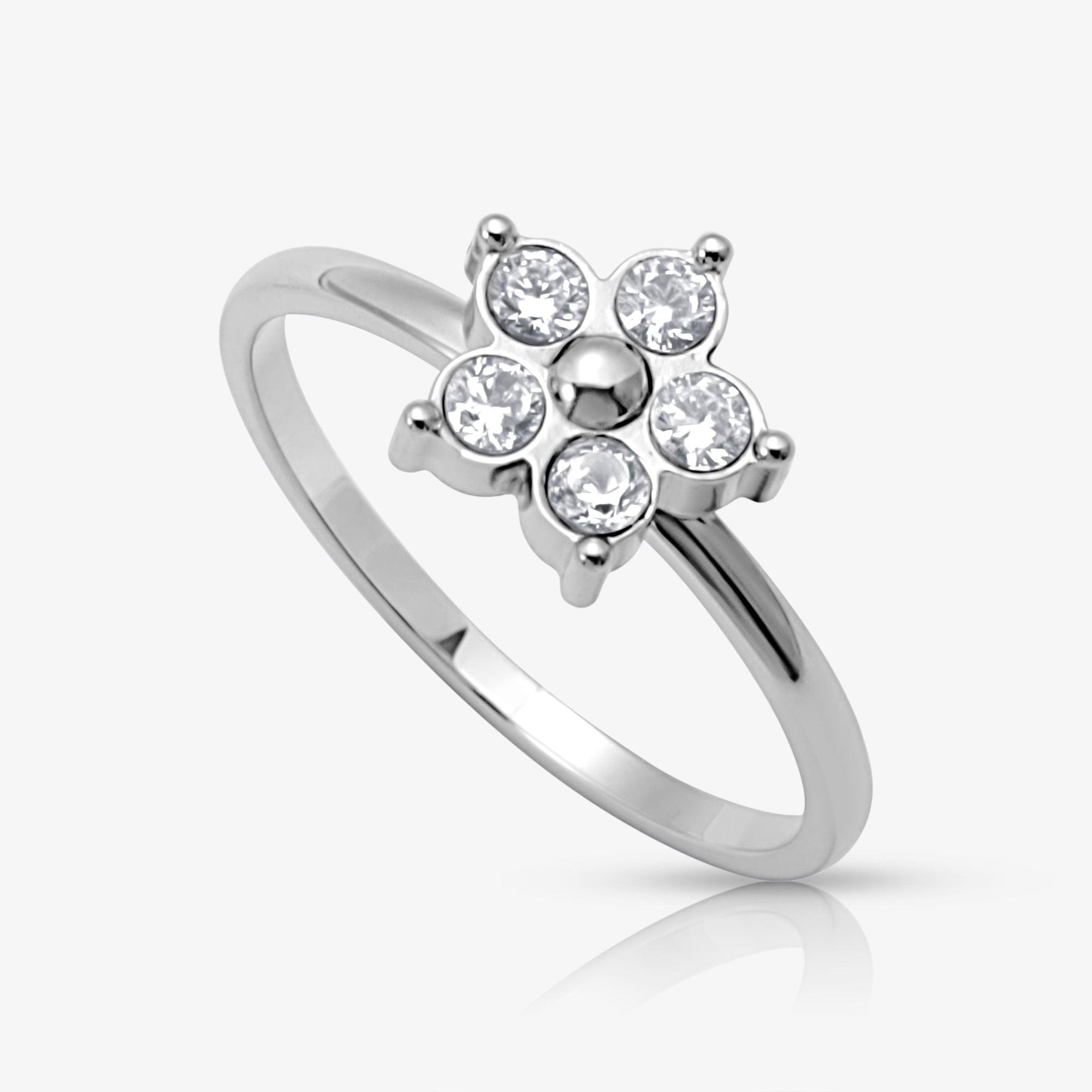 Daisy Kiss Ring - Vantage Jewelry