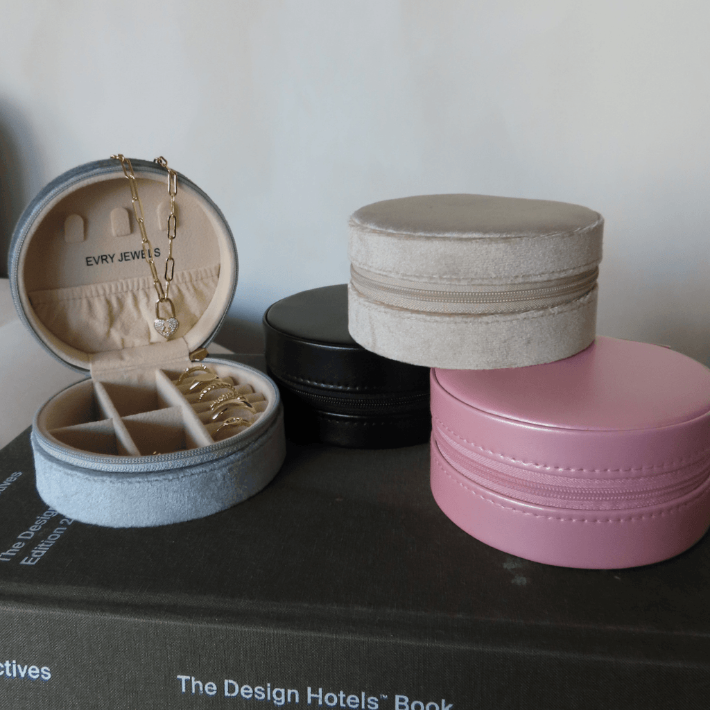 Mini Round Jewelry Box