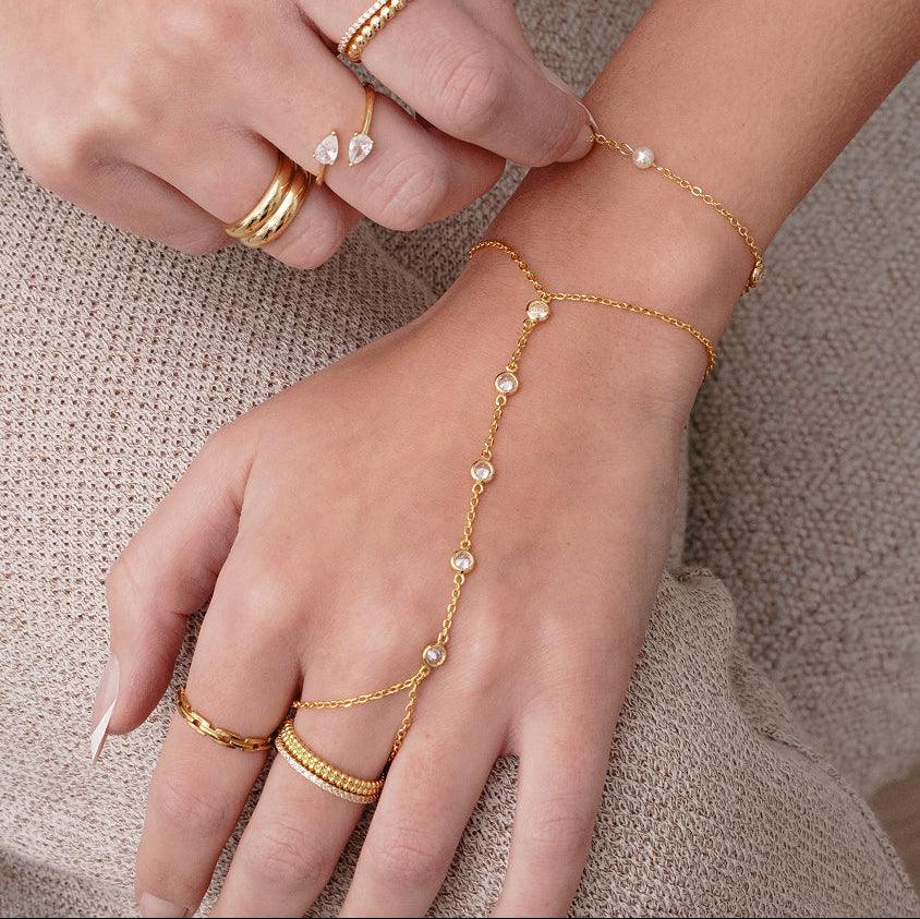 Pearl & Diamond Bracelet - Vantage Jewelry