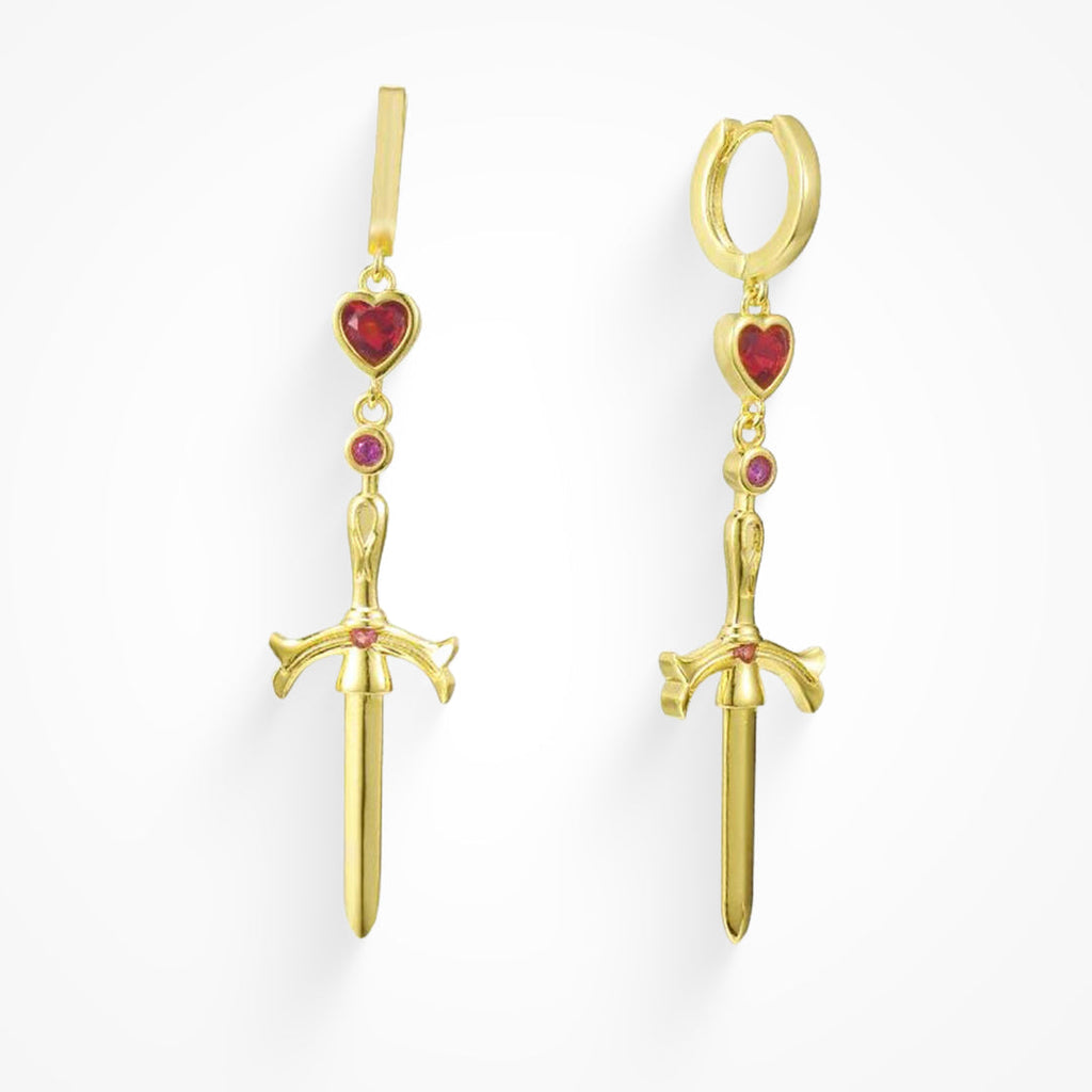 Queen of Hearts Earrings - Vantage Jewelry