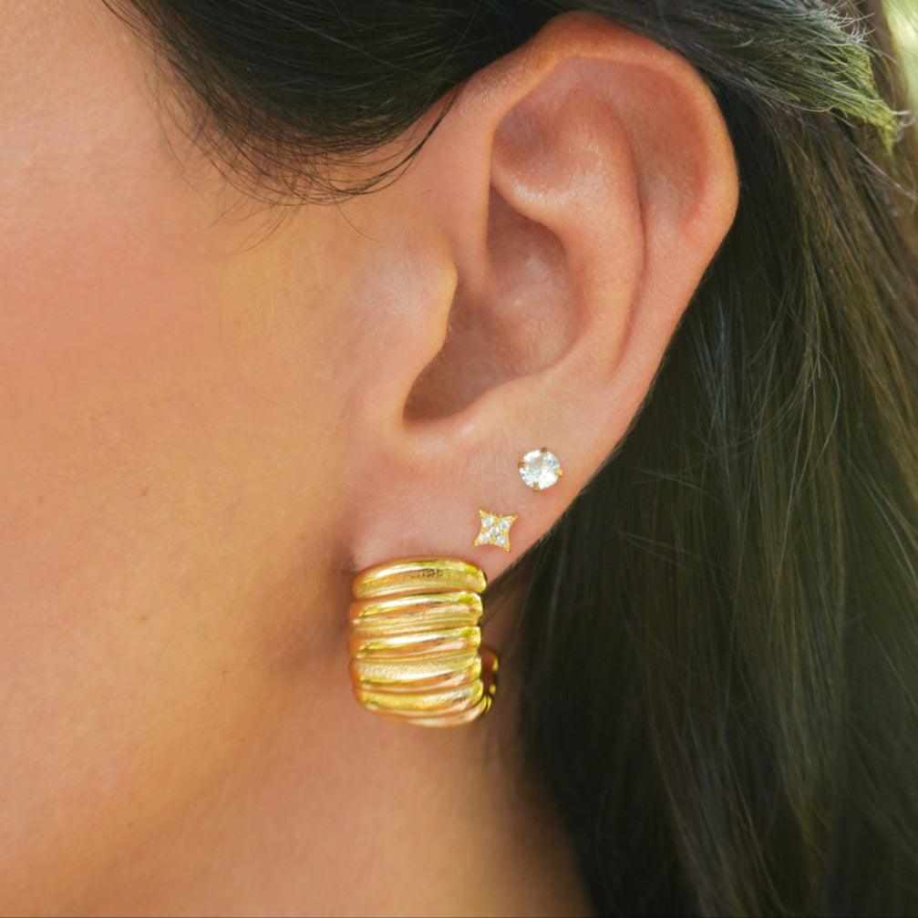 Rich Behavior Earrings - Vantage Jewelry