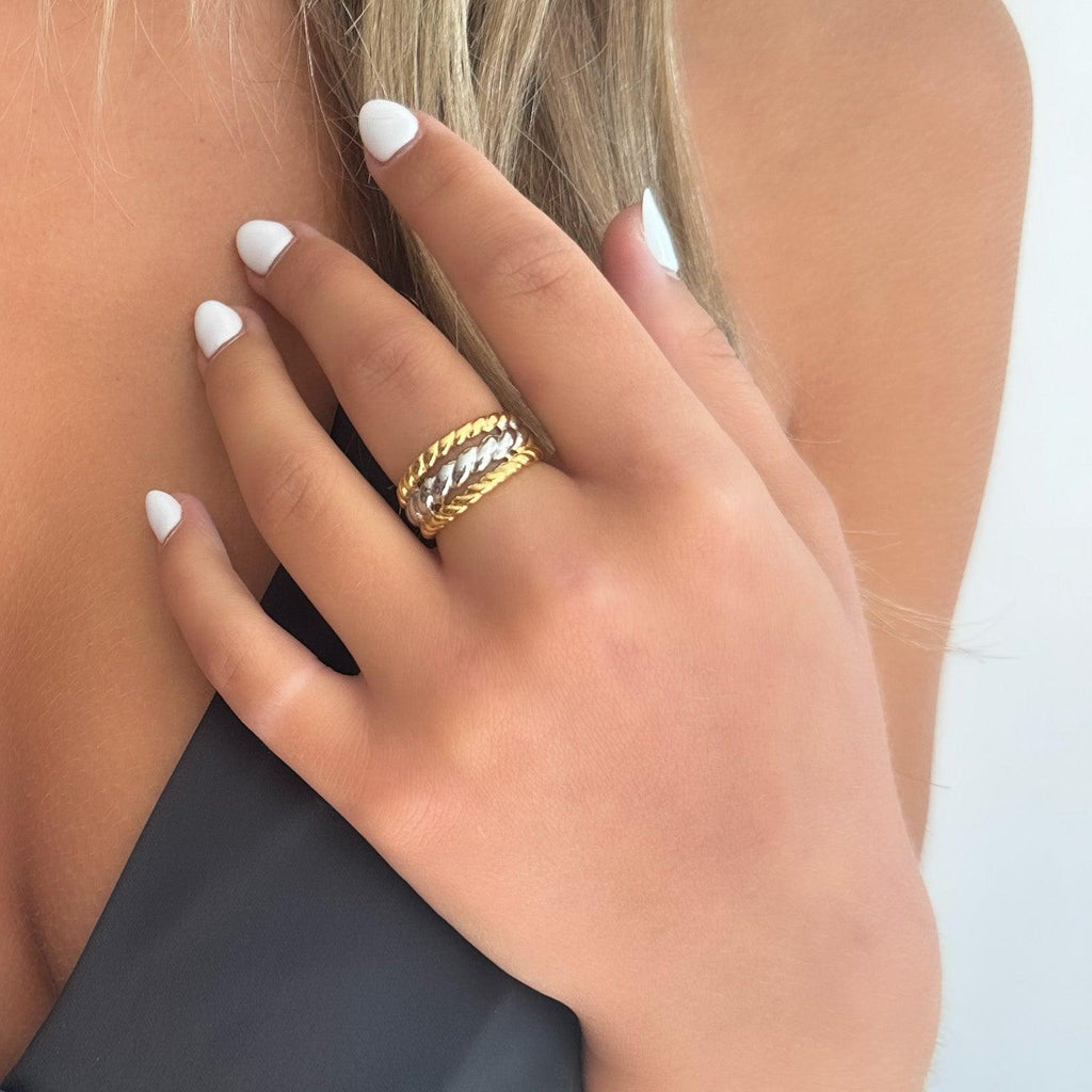 Roll Call Ring - Vantage Jewelry