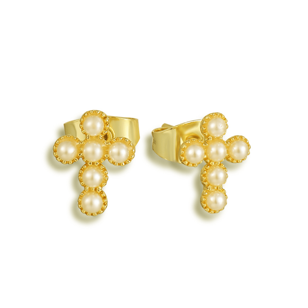 Sacred Pearl Earrings - Vantage Jewelry
