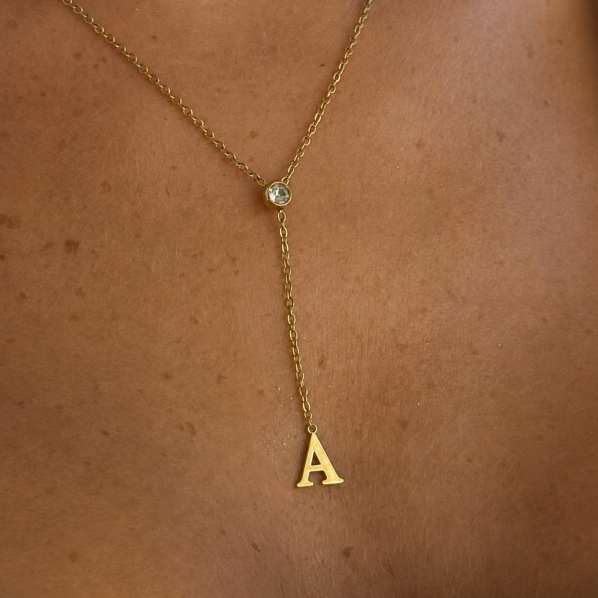 Love Letter Lariat Necklace - Vantage Jewelry
