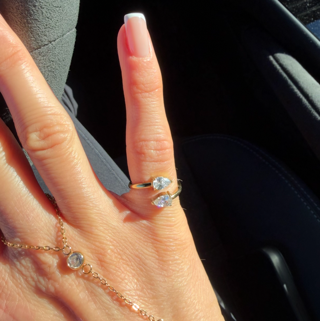 Martini Pinky Ring - Vantage Jewelry