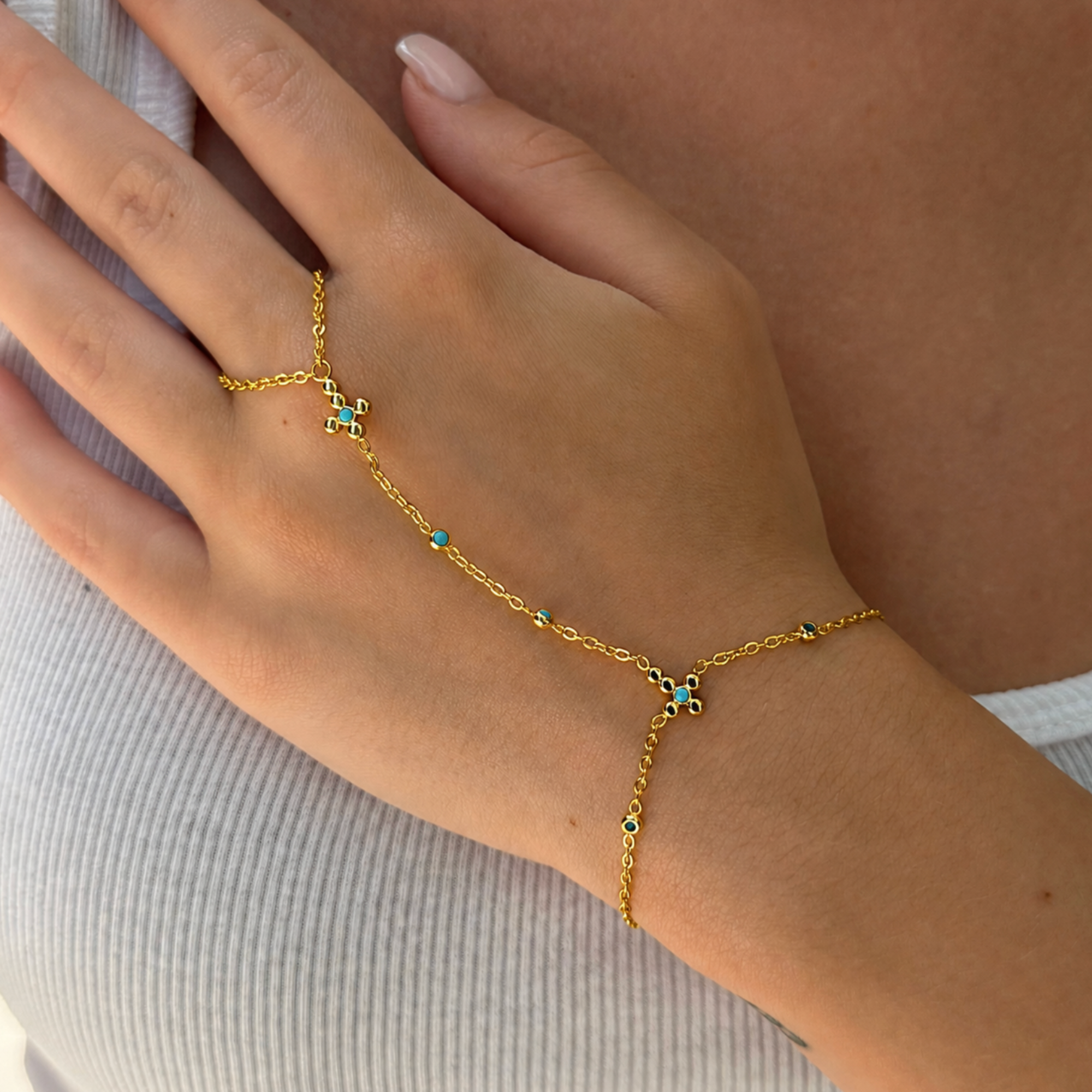 Faith Babe Hand Chain - Vantage Jewelry