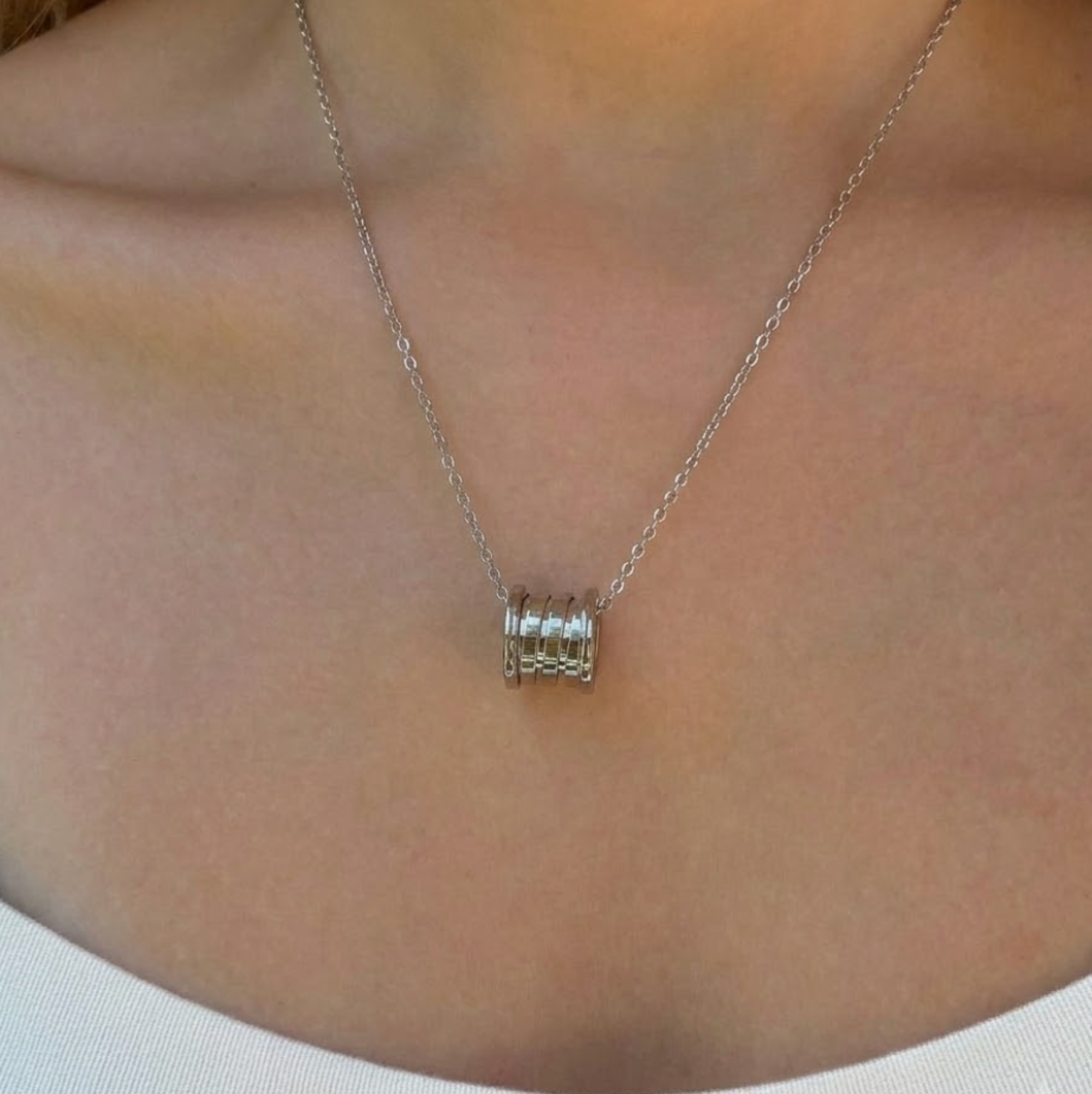 Stacked Babe Necklace - Vantage Jewelry