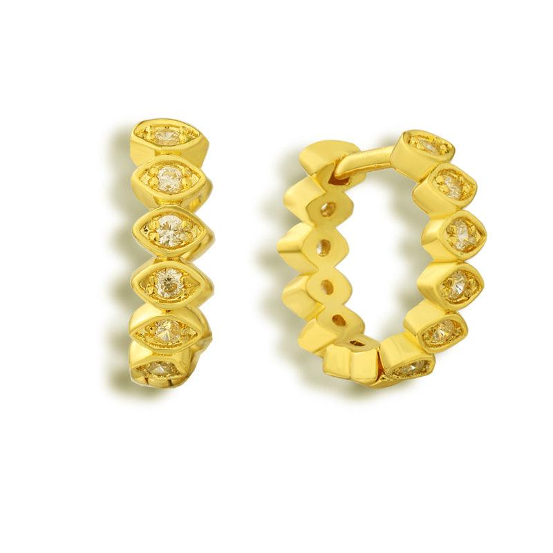 Set In Stone Earrings - Vantage Jewelry