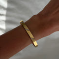 Shimmer Stripe Bangle - Vantage Jewelry