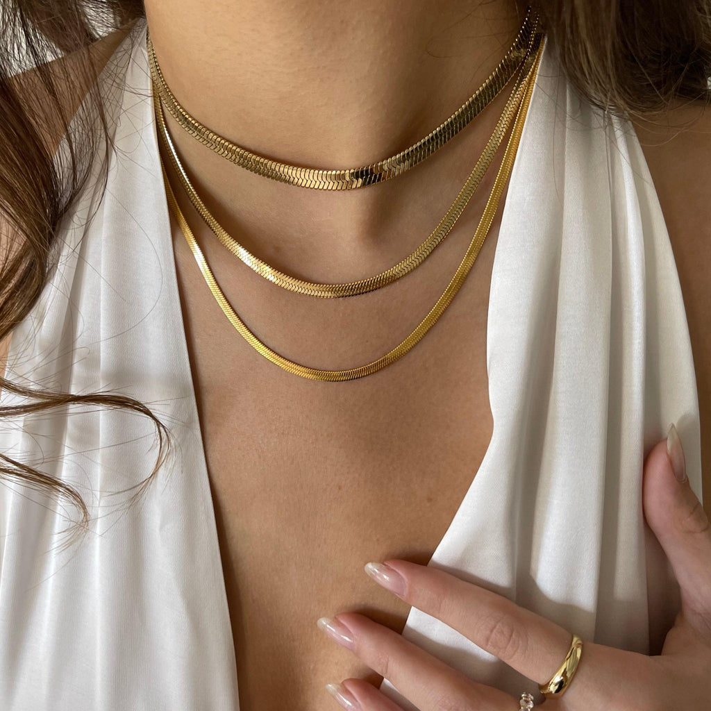 Shining Snake Necklace - Vantage Jewelry
