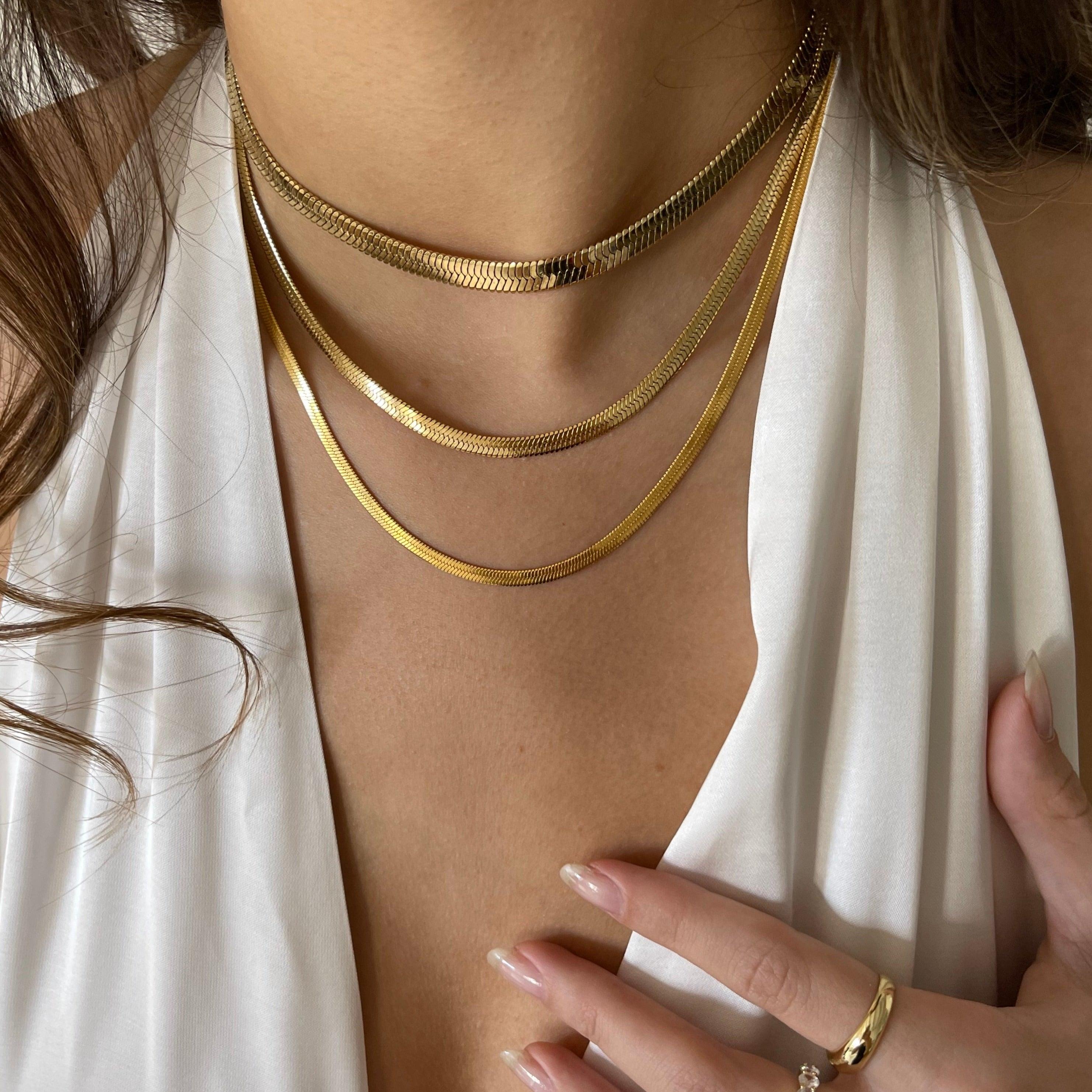 Shining Snake Necklace - Vantage Jewelry