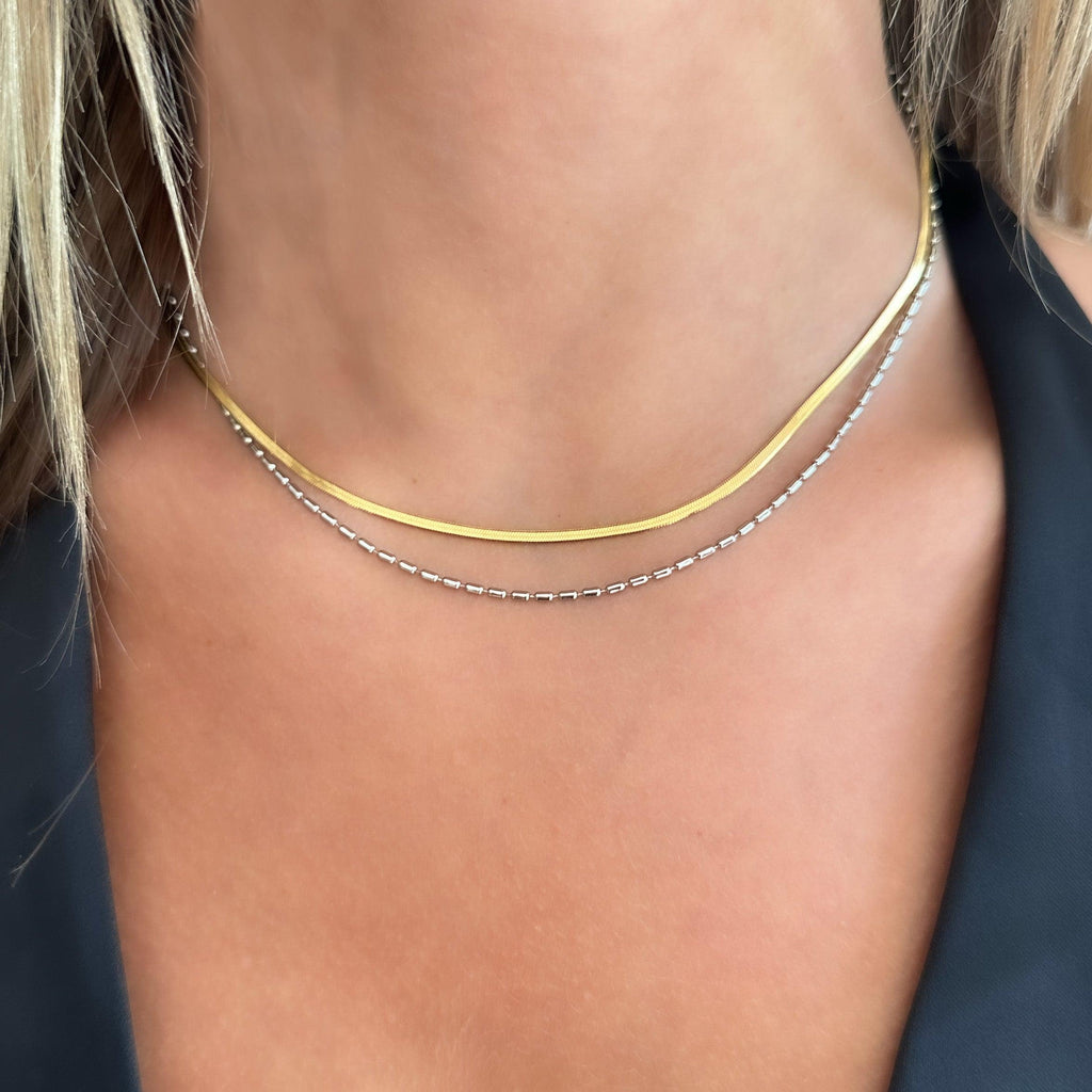 Split Set Necklace - Vantage Jewelry