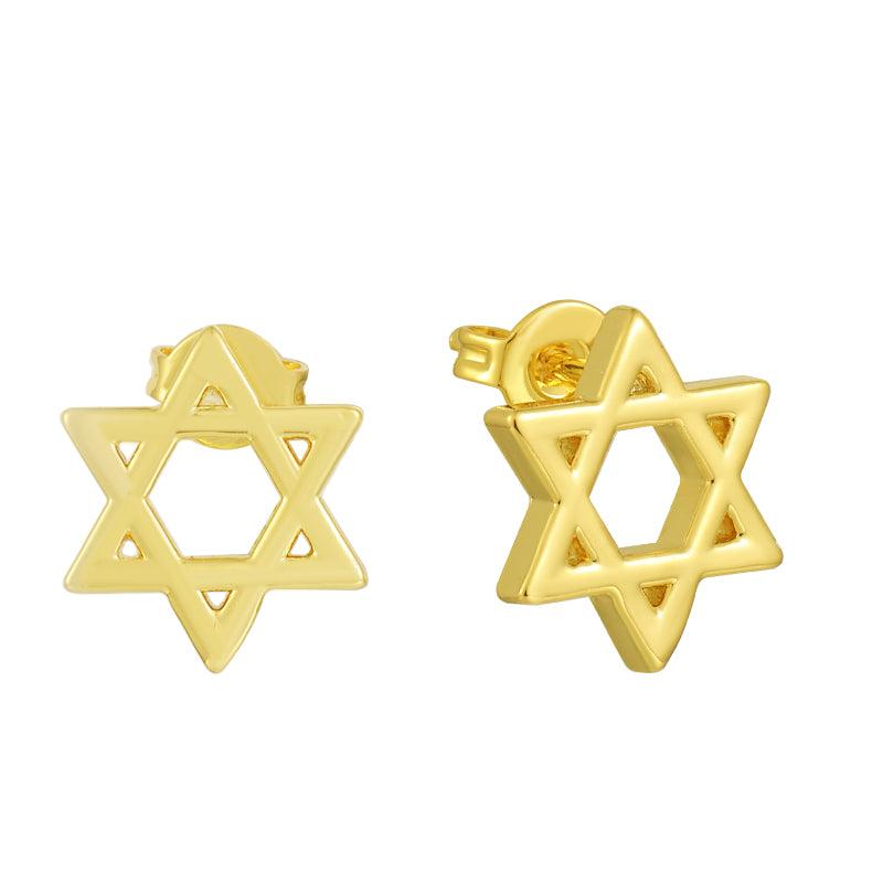 Star of David Earrings - Vantage Jewelry
