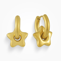Star Crossed Lovers Earrings - Vantage Jewelry