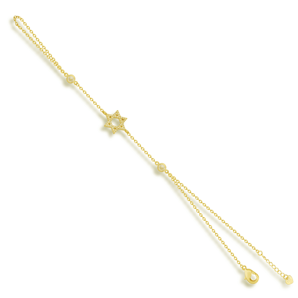 Star of David Hand Chain - Vantage Jewelry