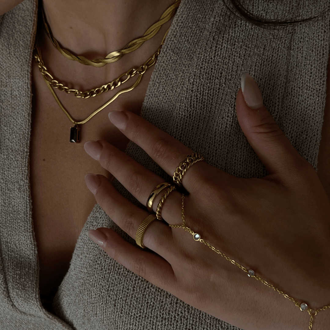 Viral Hand Chains: Anti Tarnish Waterproof
