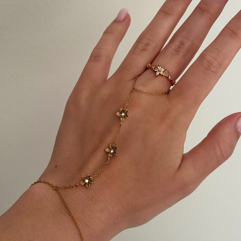 Summer Babe Hand Chain - Vantage Jewelry