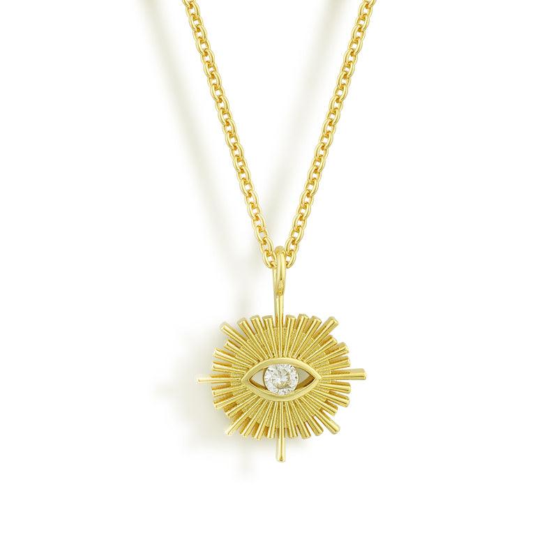 Sun's Eye Necklace - Vantage Jewelry