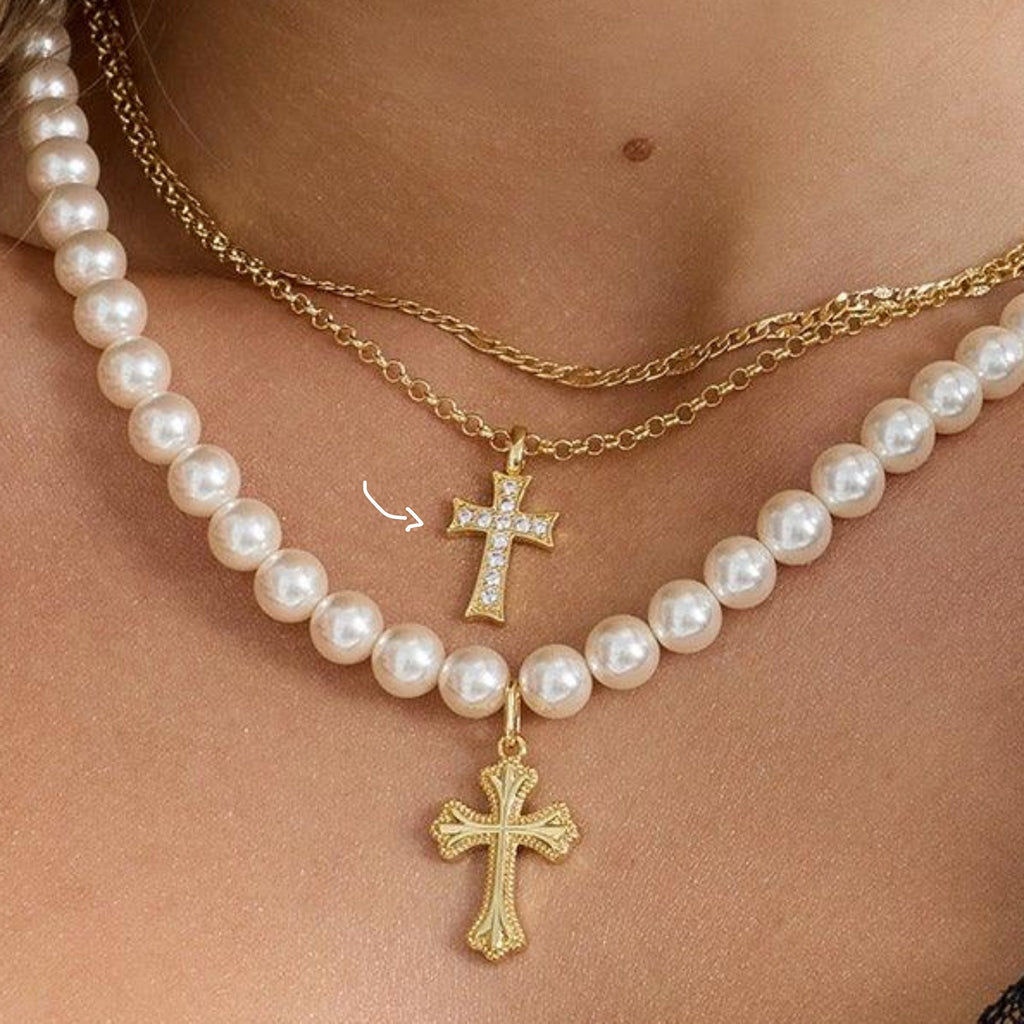 It Girl Trinity Bundle: 3 Piece Necklace Set - Vantage Jewelry