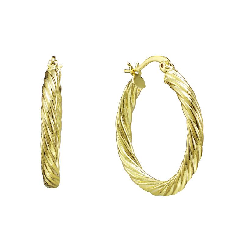 Thinkin' Bout You Hoop Earrings - Vantage Jewelry