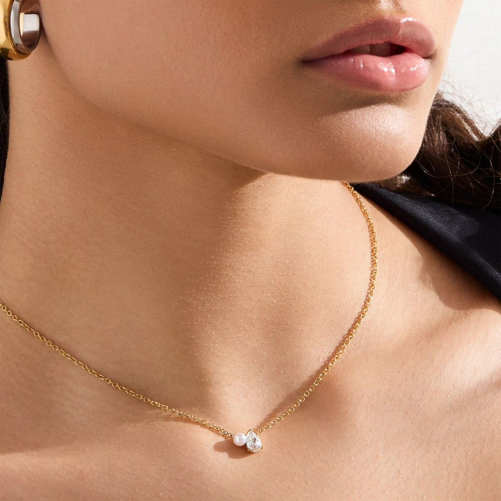 Toi et Moi Necklace - Vantage Jewelry