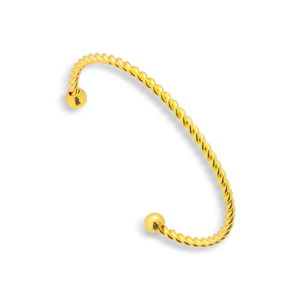 Twist Of Fate Bangle - Vantage Jewelry