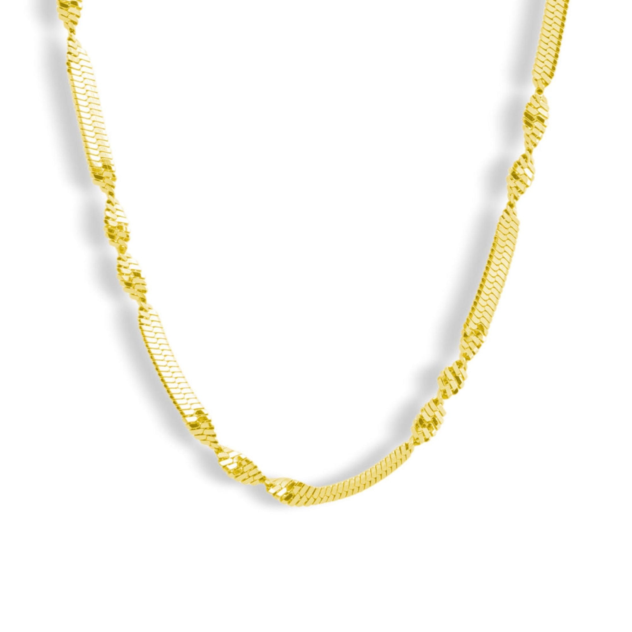 Twisted Luxe Necklace - Vantage Jewelry