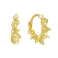 Twisted Mind Earrings - Vantage Jewelry