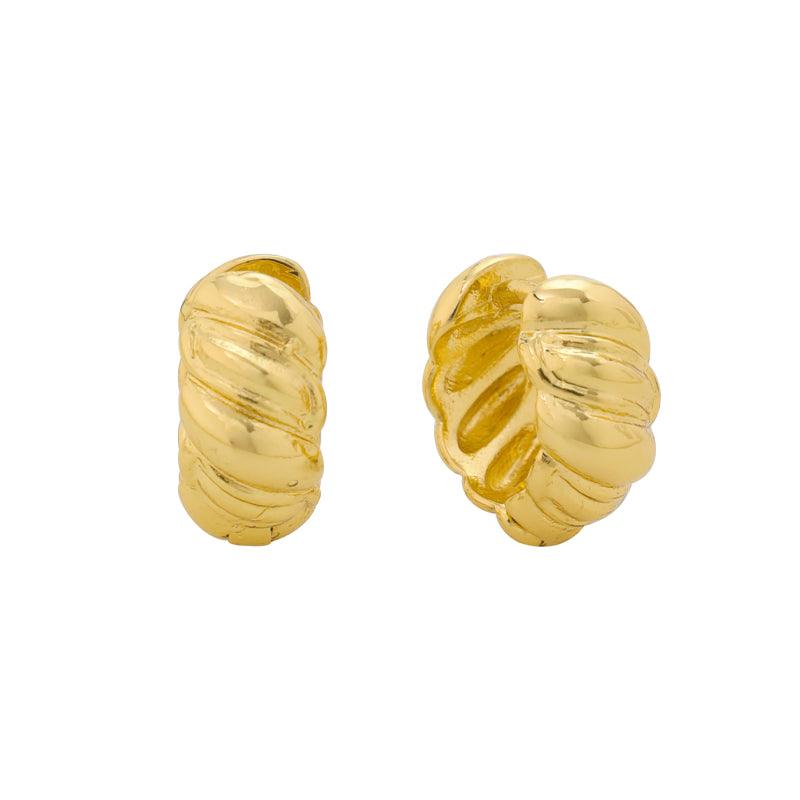 Twist Of Fortune Earrings - Vantage Jewelry