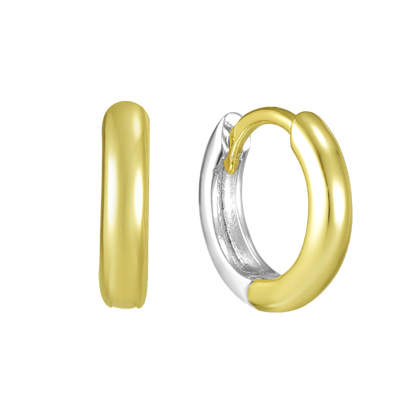 Two Tone Earrings - Vantage Jewelry
