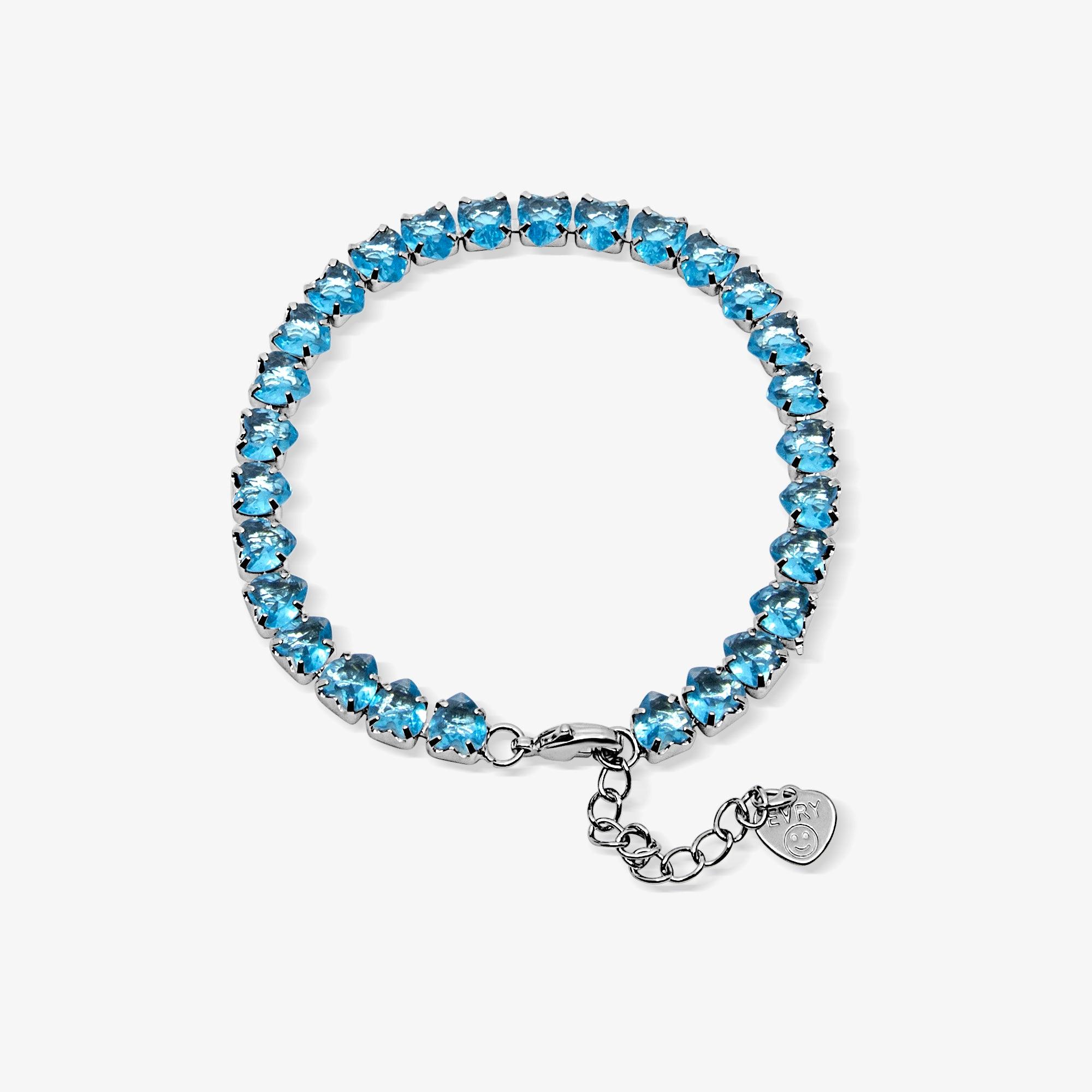 Fergie Heart Tennis Bracelet - Vantage Jewelry