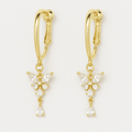 Butterfly Kiss Clip-On Earrings - Vantage Jewelry