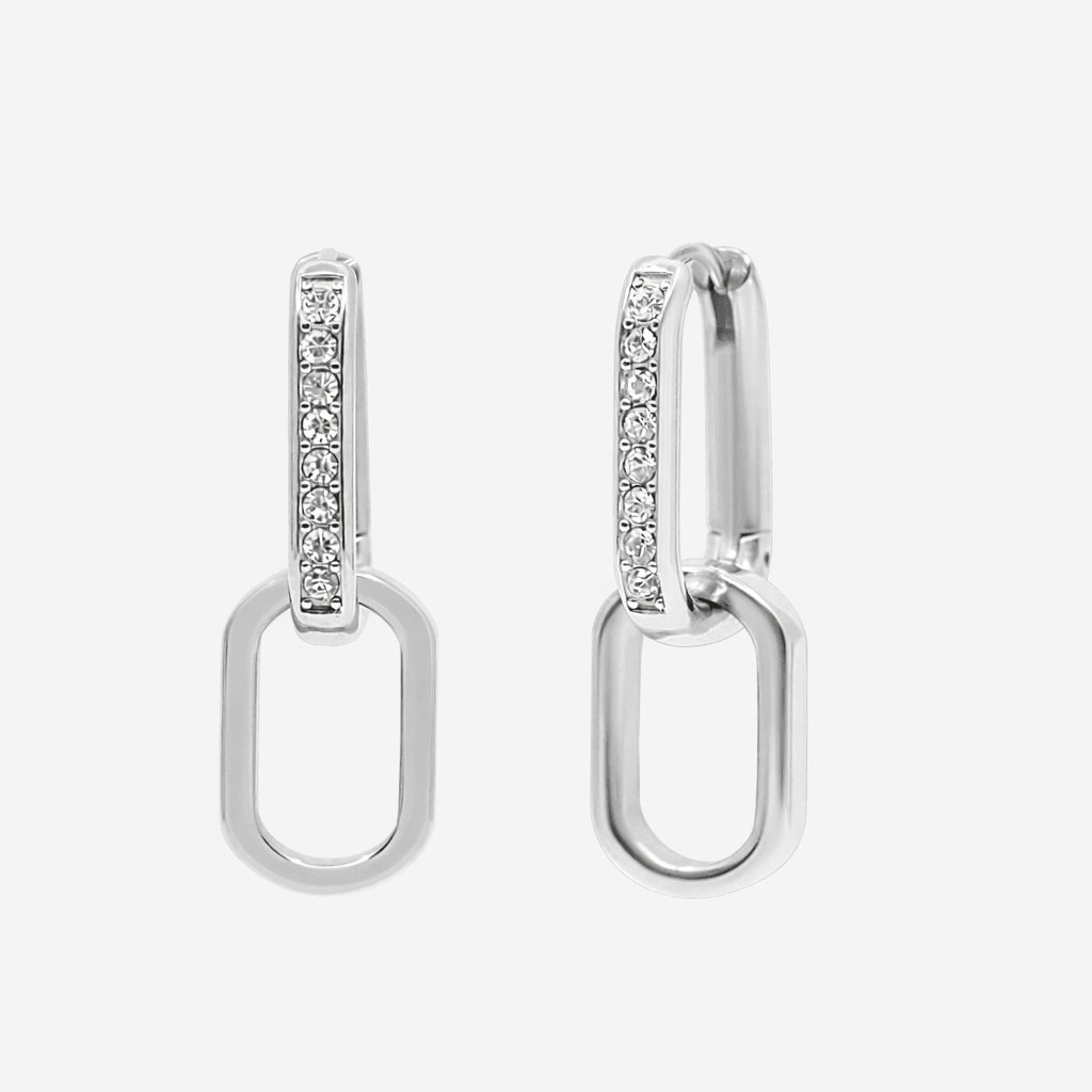 Chained Together Earrings - Vantage Jewelry