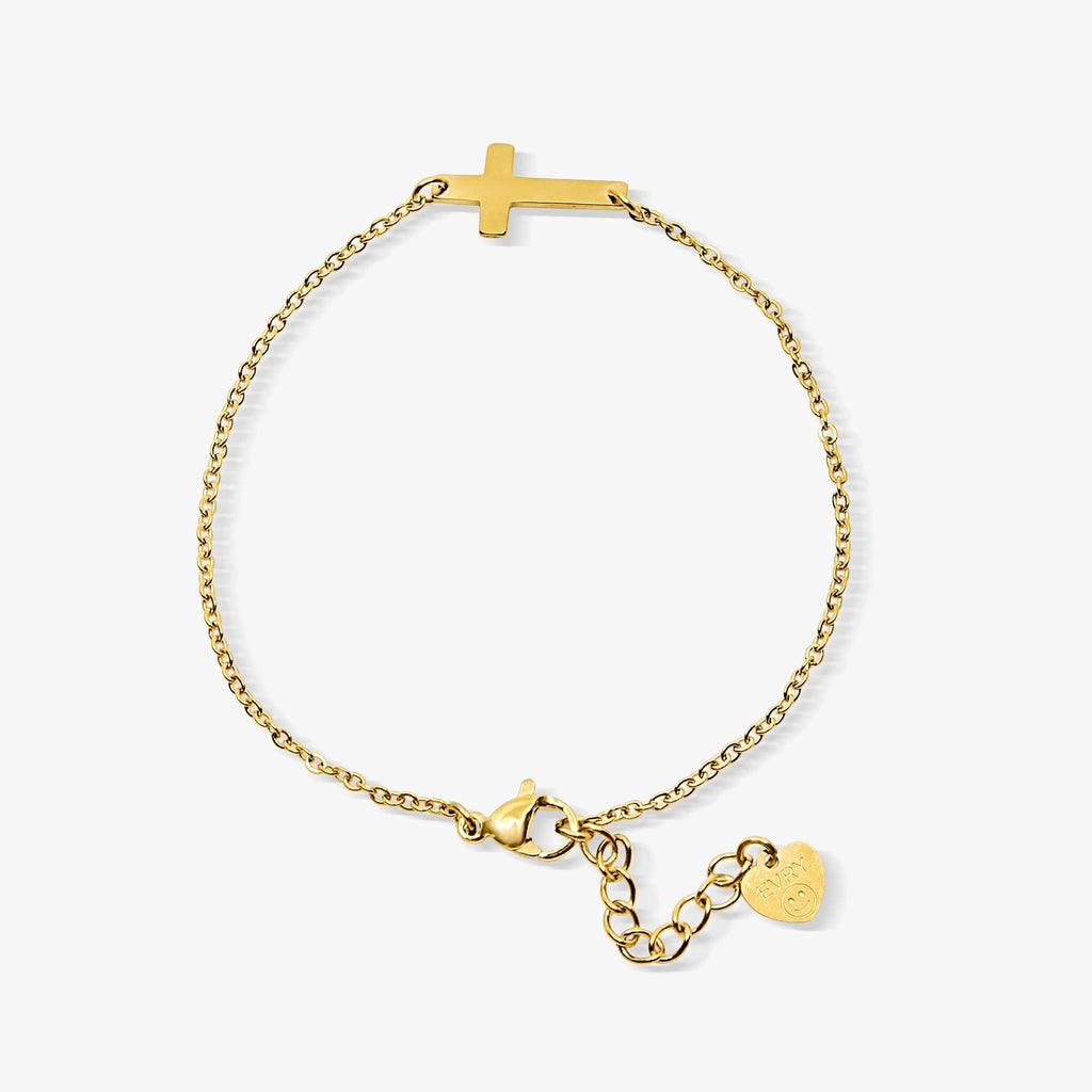Classic Cross Bracelet - Vantage Jewelry