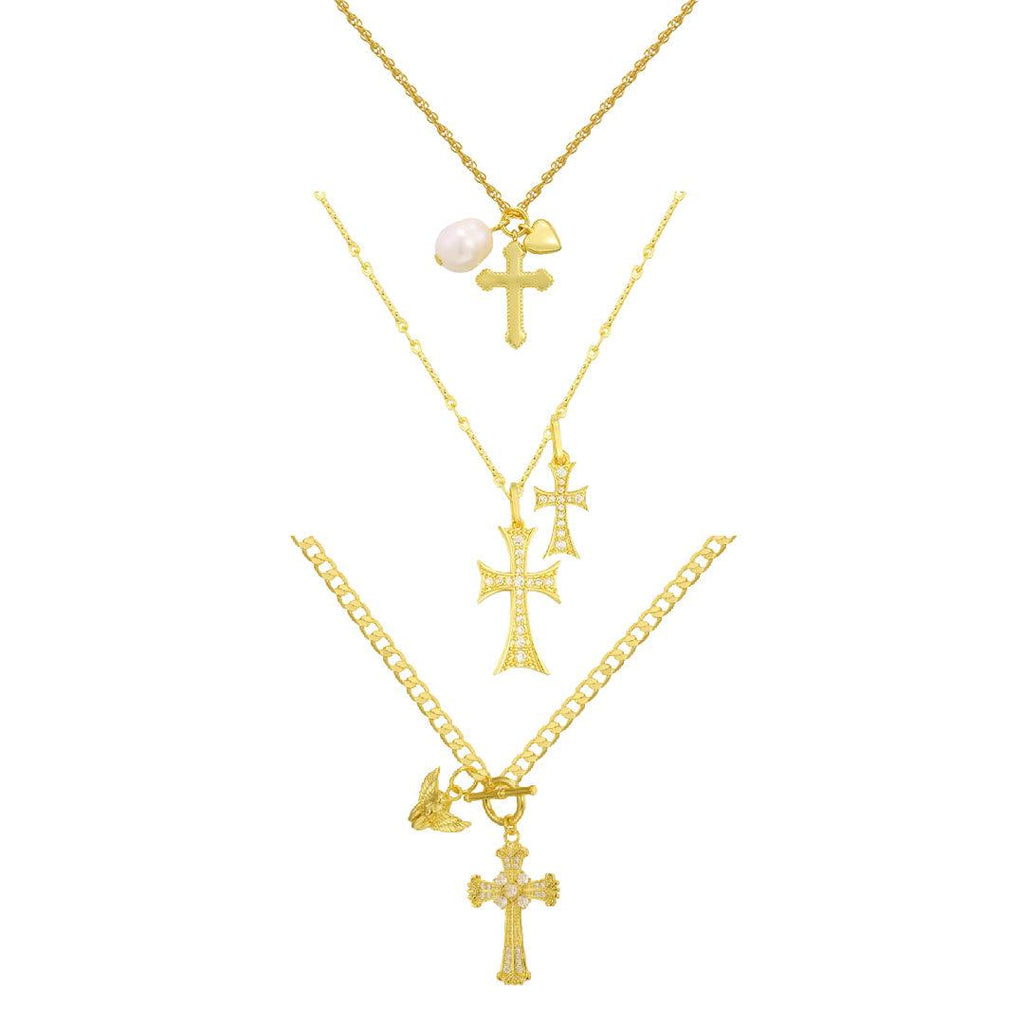 Heavenly Bundle : 3 Piece Necklace Bundle - Vantage Jewelry