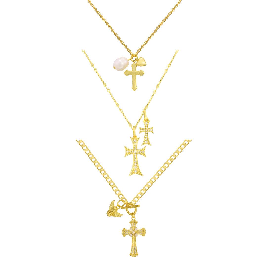 Heavenly Bundle : 3 Piece Necklace Bundle - Vantage Jewelry