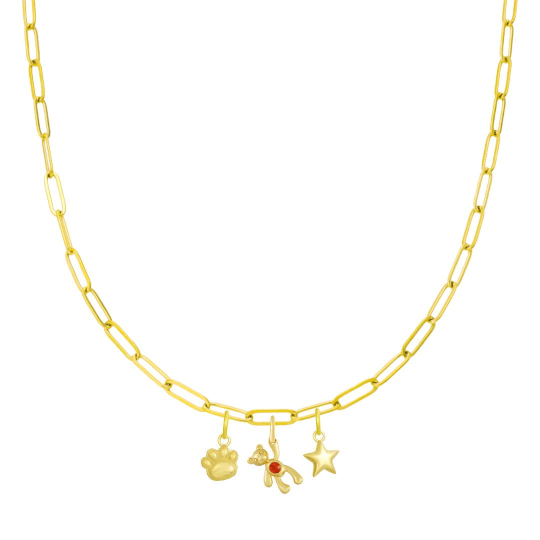 Cutie Collective Charm Bundle Necklace - Vantage Jewelry