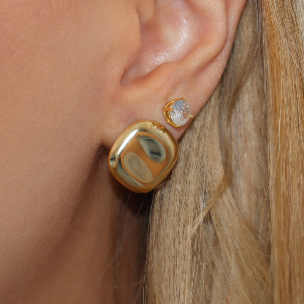 Dimples & Drama Earrings - Vantage Jewelry