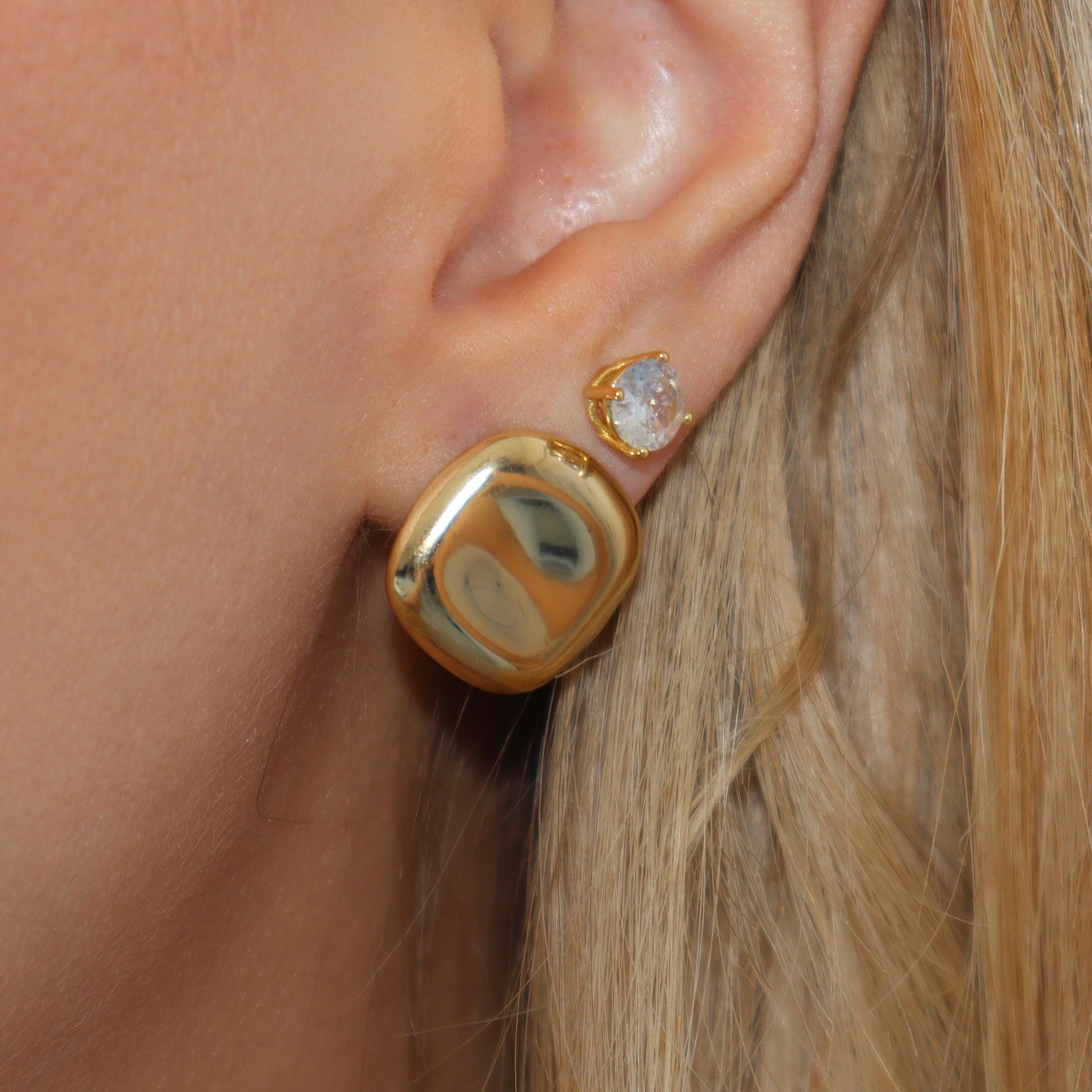 Dimples & Drama Earrings - Vantage Jewelry